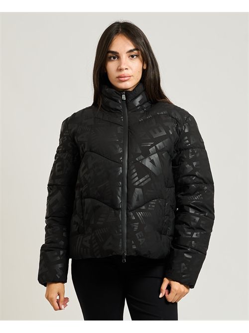 Giubbotto donna EA7 con motivo monogram EMPORIO ARMANI EA7 | 7W000654-AF16408FC202